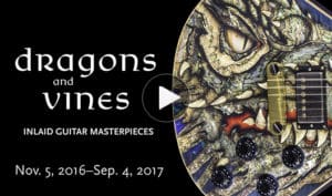 See Dragons and Vines- Inlaid Guitar Masterpieces