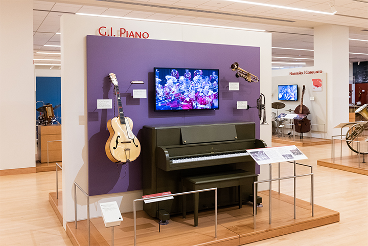 G.I. Piano exhibit