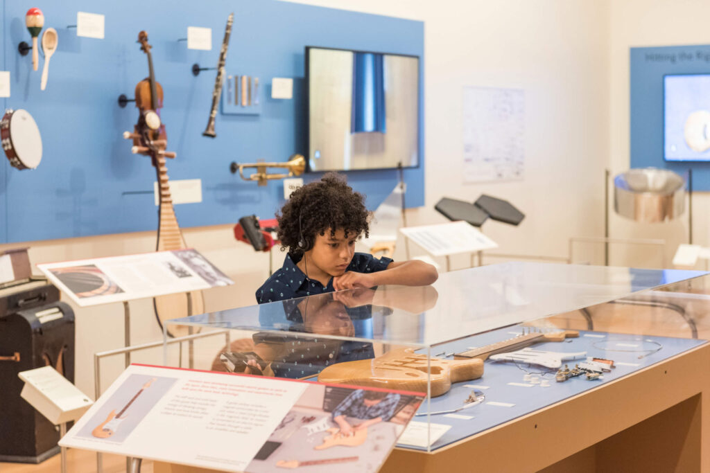 Deconstructed Fender Stratocaster