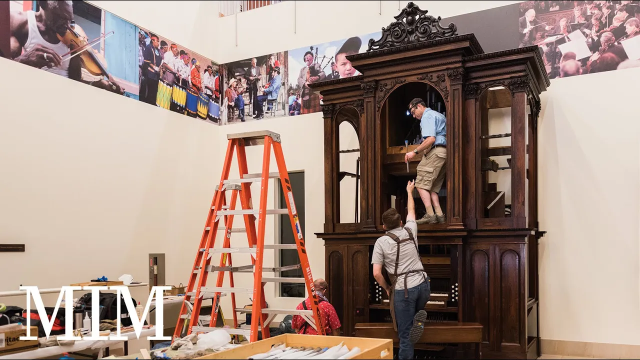Installing the Robjohn Pipe Organ at MIM