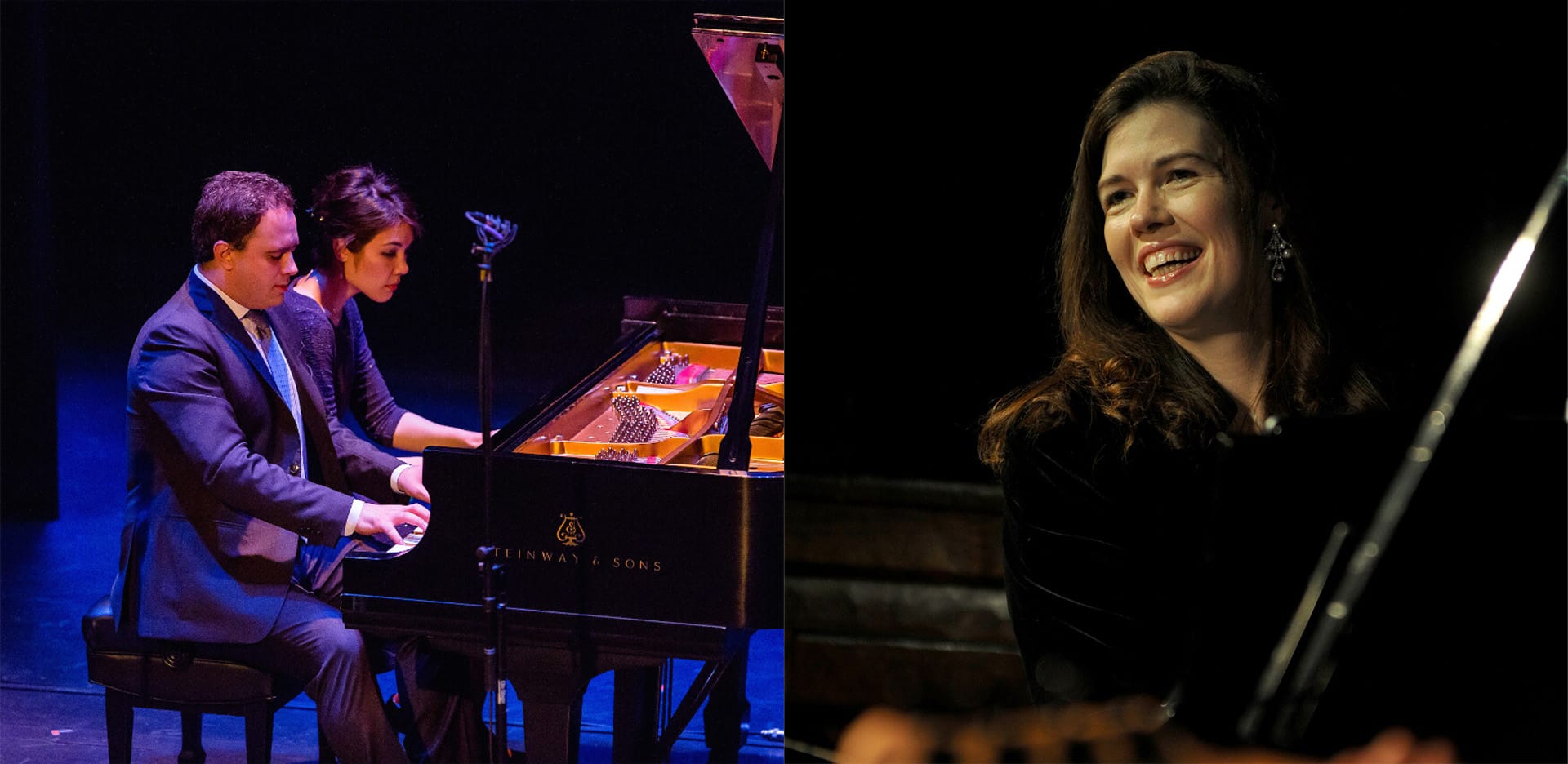 Two Pianos, Six Hands