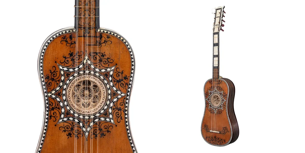 Guitar from the school of Matteo Sellas, 1625