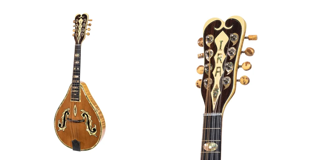 Country music icon Ira Louvin’s customized 1947 C. F. Martin mandolin