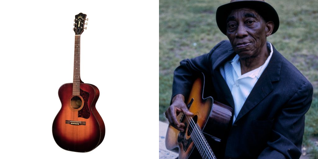 Blues legend Mississippi John Hurt’s stunning 1964 Guild guitar