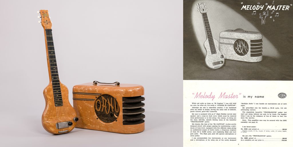 “Troubadour” electric Hawaiian guitar (1940)