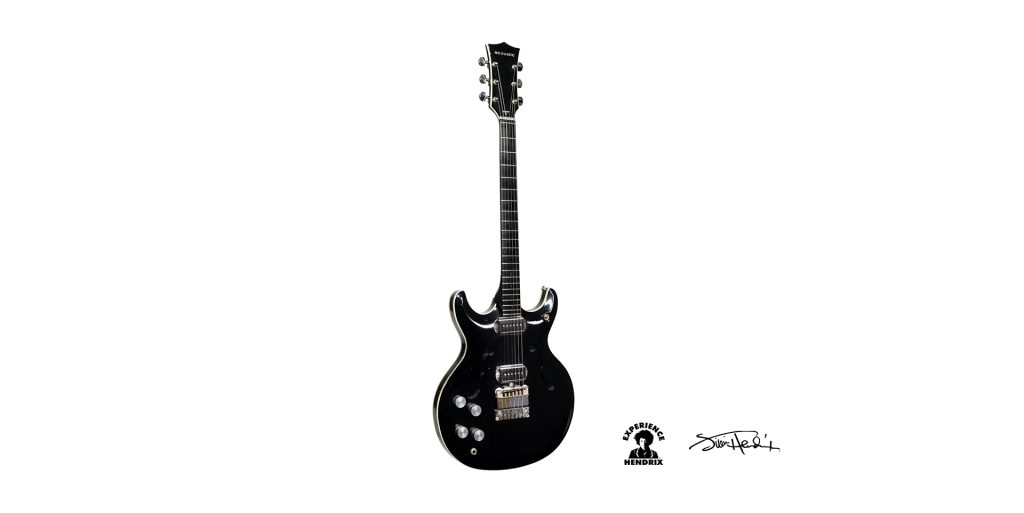 Jimi Hendrix’s Black Widow guitar