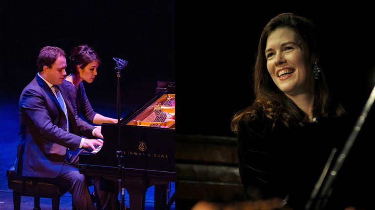 Two Pianos, Six Hands