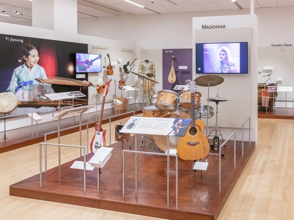 Madonna Exhibit in the Artist Gallery